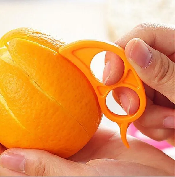 0187 Snail Barker Creative Ring-Shaped Ingenious Peeling Orange