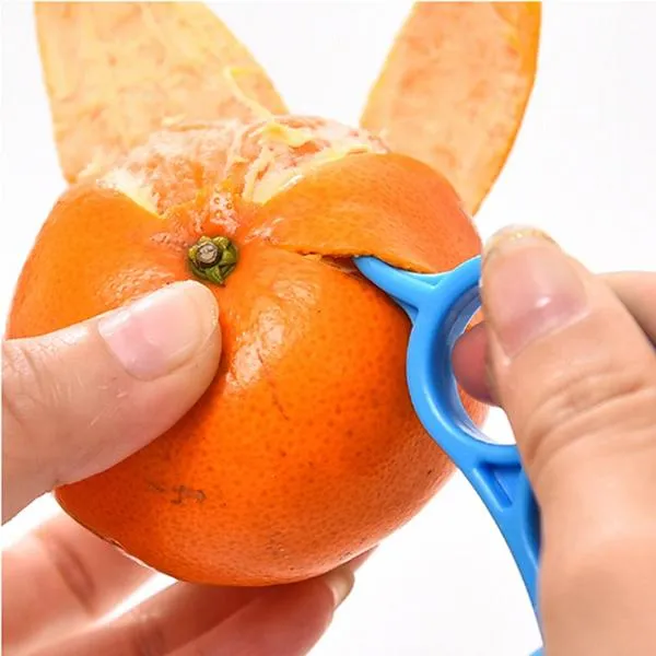 0187 Snail Barker Creative Ring-Shaped Ingenious Peeling Orange