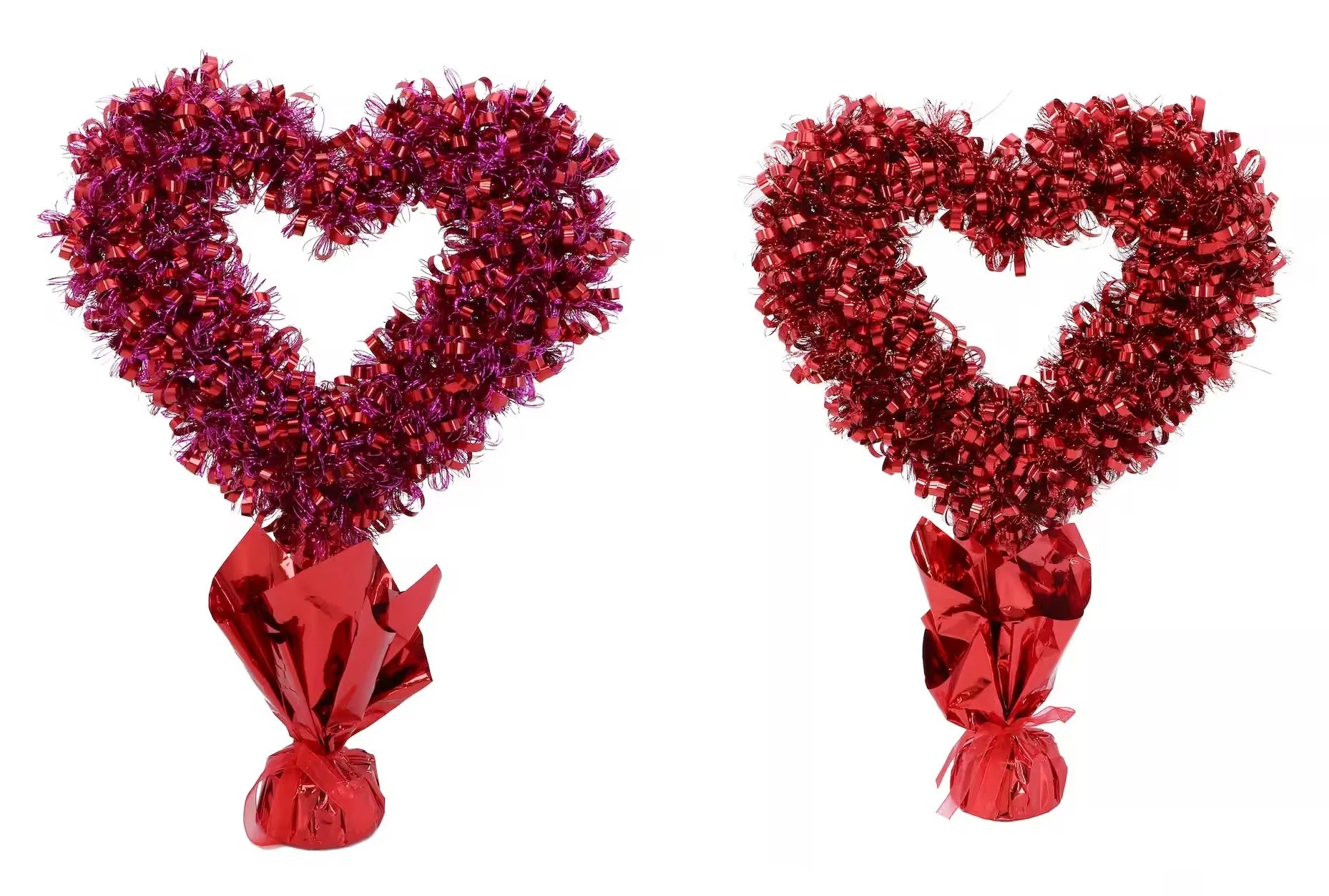 14.5" Valentine Heart Table Centerpiece