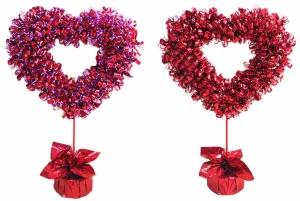 14.5" Valentine Heart Table Centerpiece