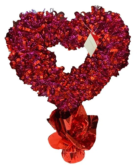 14.5" Valentine Heart Table Centerpiece