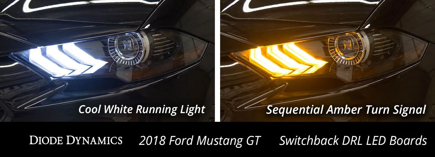 2018-2021 Ford Mustang Switchback DRL LED Boards