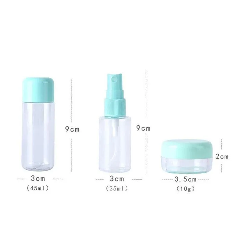 8pcs Travel bottles Set