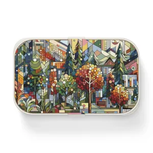 Abstract and artistic design of trees Bento Lunch Box