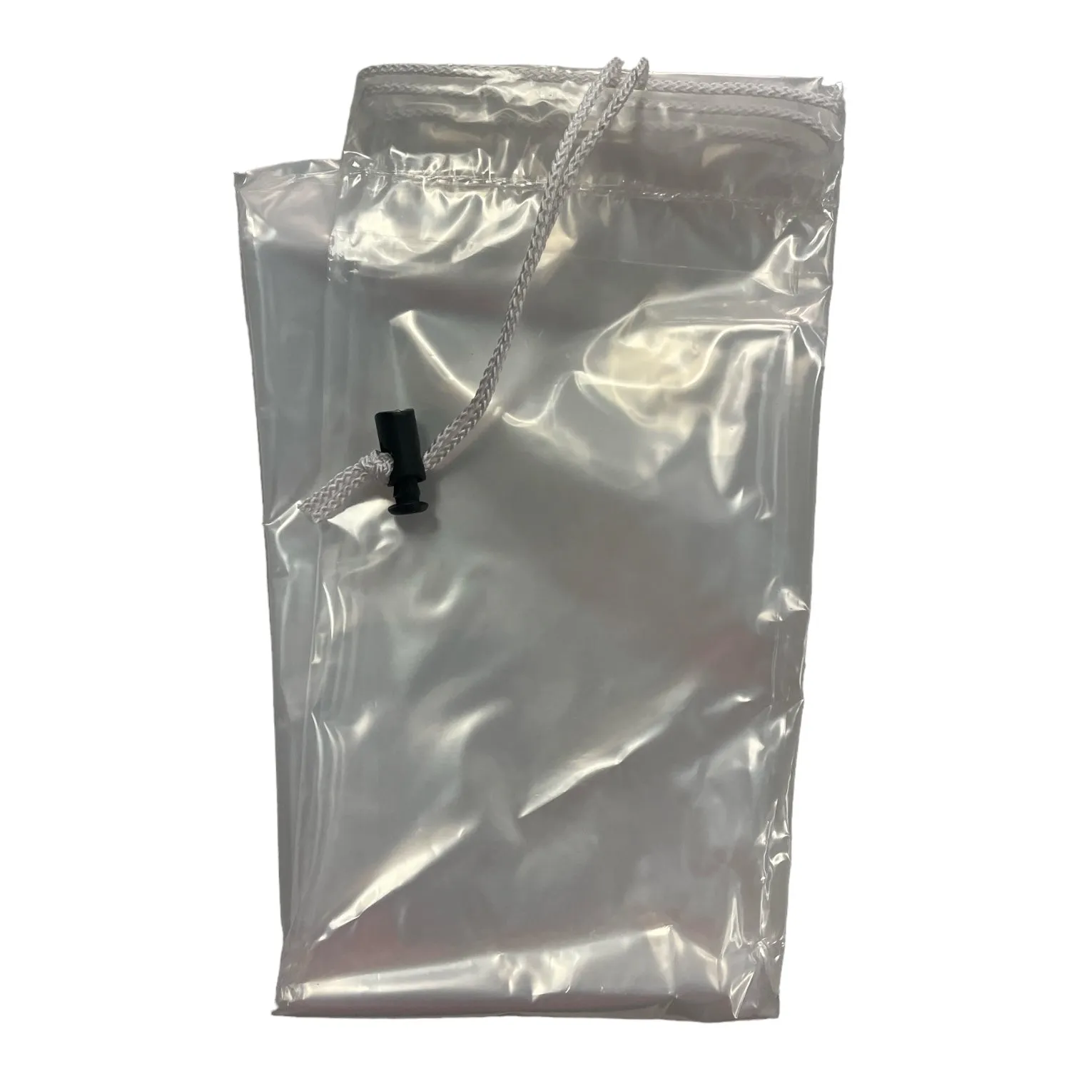 Advance Medical Trash Bag Clear 38" x 38"- Clear Bag, Drawstring 2 mil (100 pk)