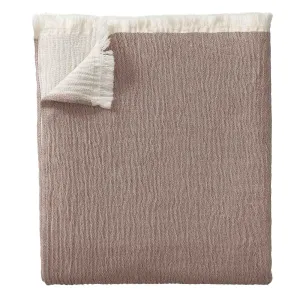 Anaba Bedspread [Terracotta & Natural white]