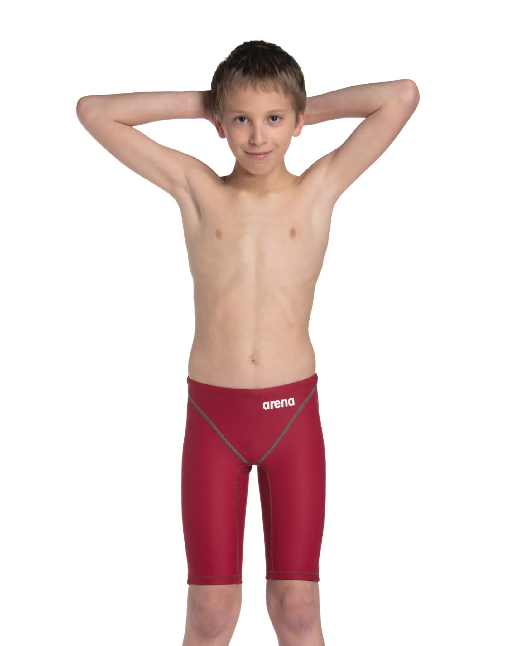 Arena Boys Powerskin ST NEXT Jammer - Deep Red