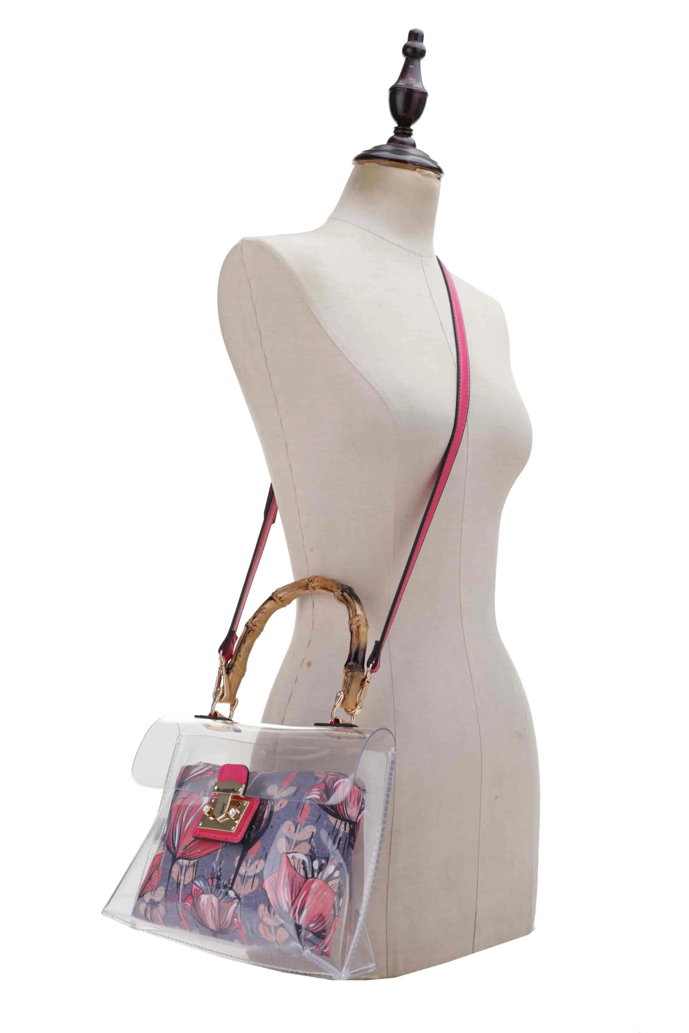 Aria Clear Crossbody Set