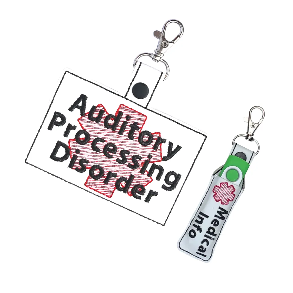 Auditory Processing Disorder Bag Tag