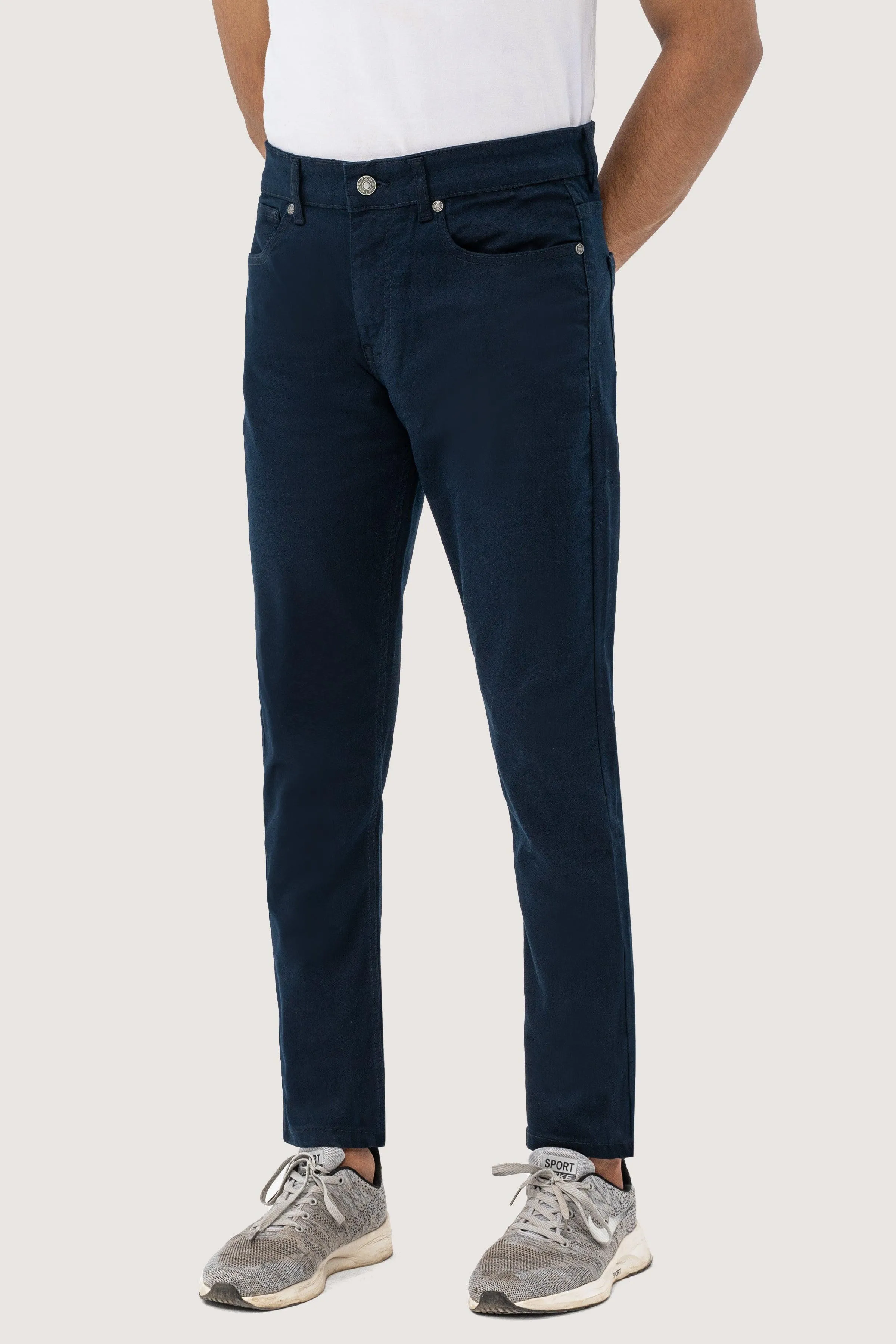 BASIC 5-POCKET PANT NAVY