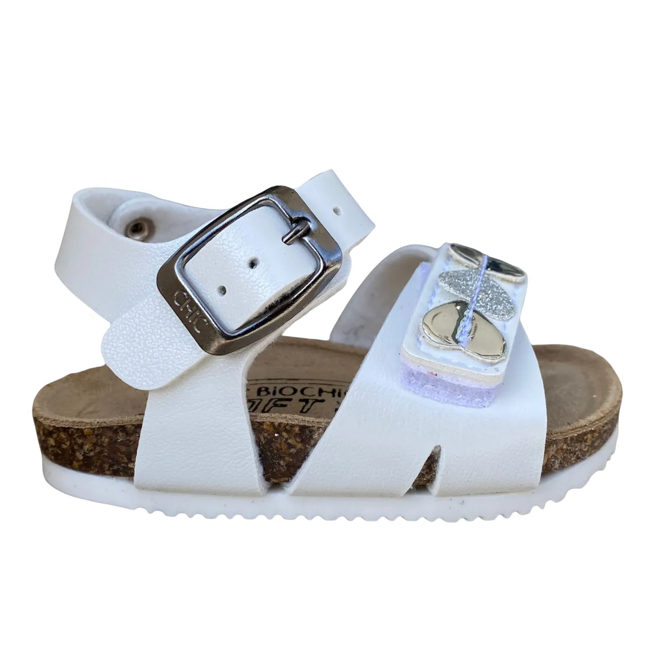 Biochic Sandalo Ragazza BC55051CB Cristal Bianco