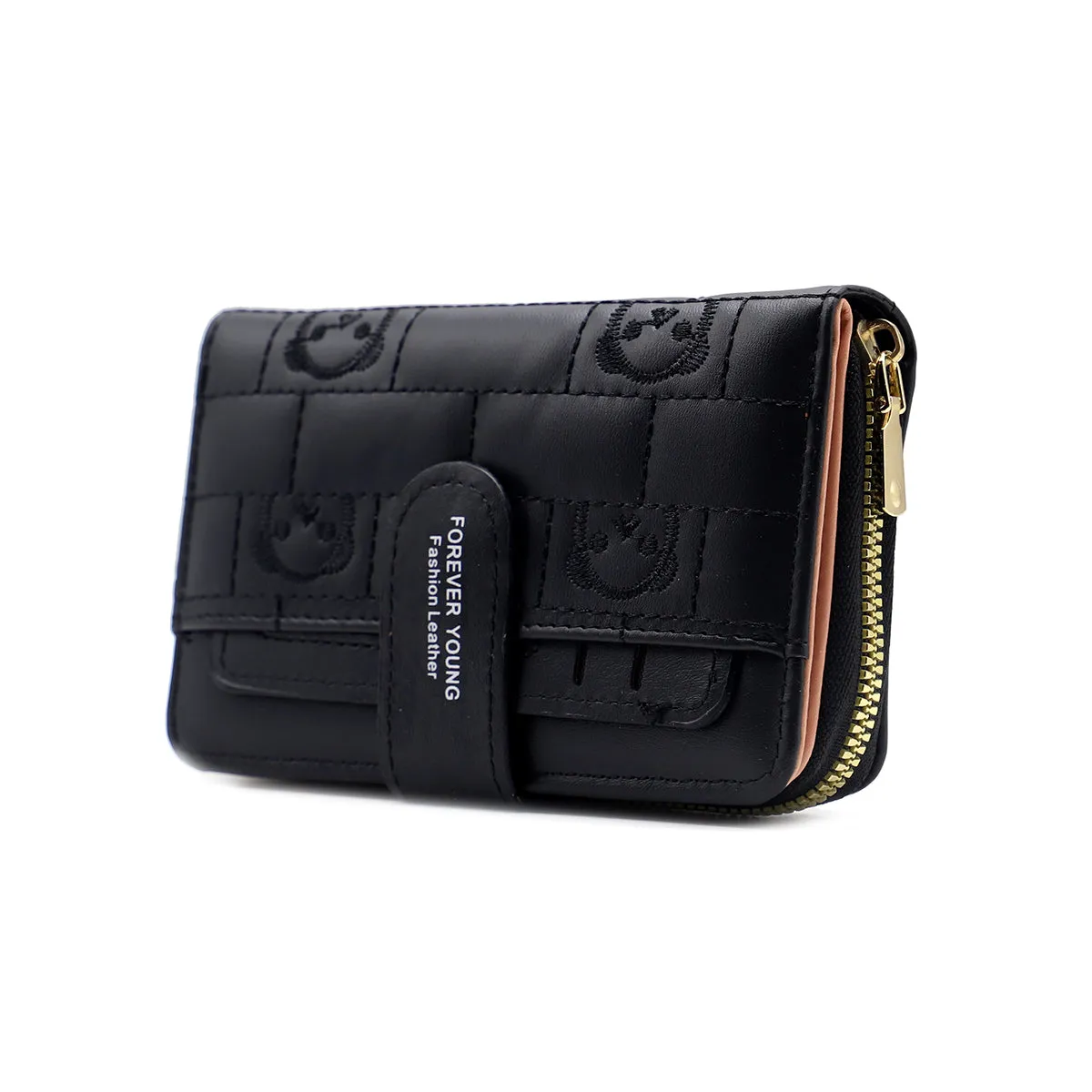 Black Casual Wallet W00W00029