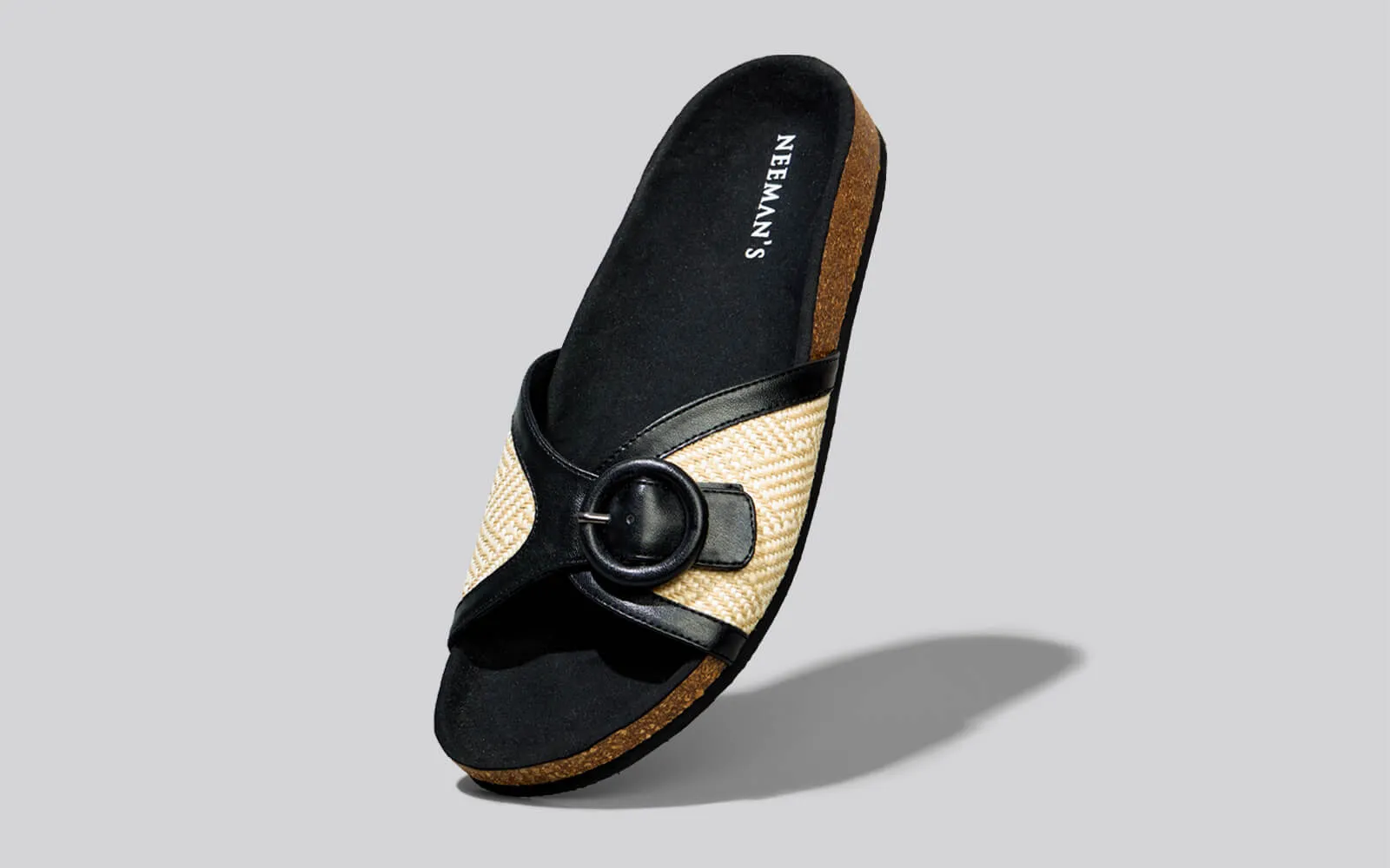 Boheme Chic Slides : Black