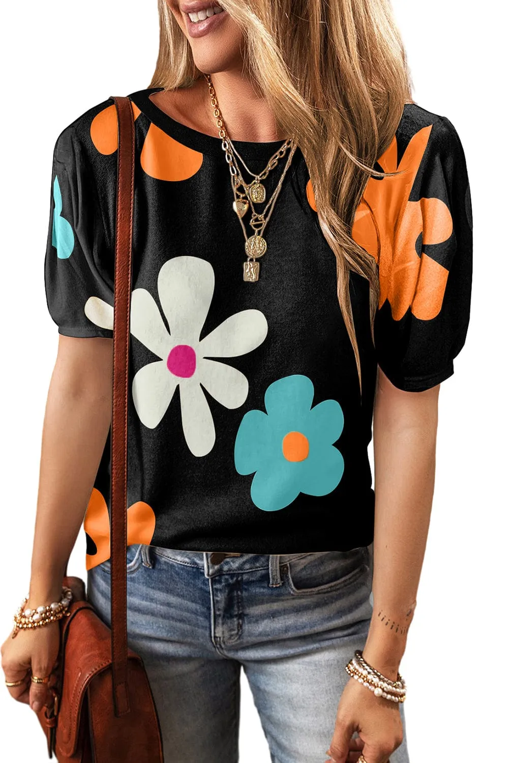 Boho Chic Floral Tee