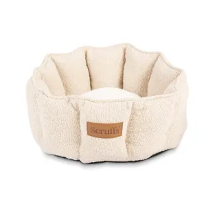 Boucle Cat Bed - Ivory