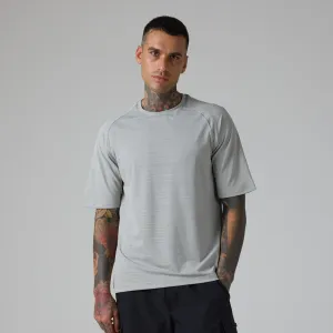 Box Fit Tech T-Shirt | Fog Grey