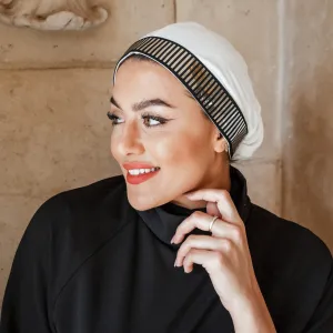 Brushed Silver Turban