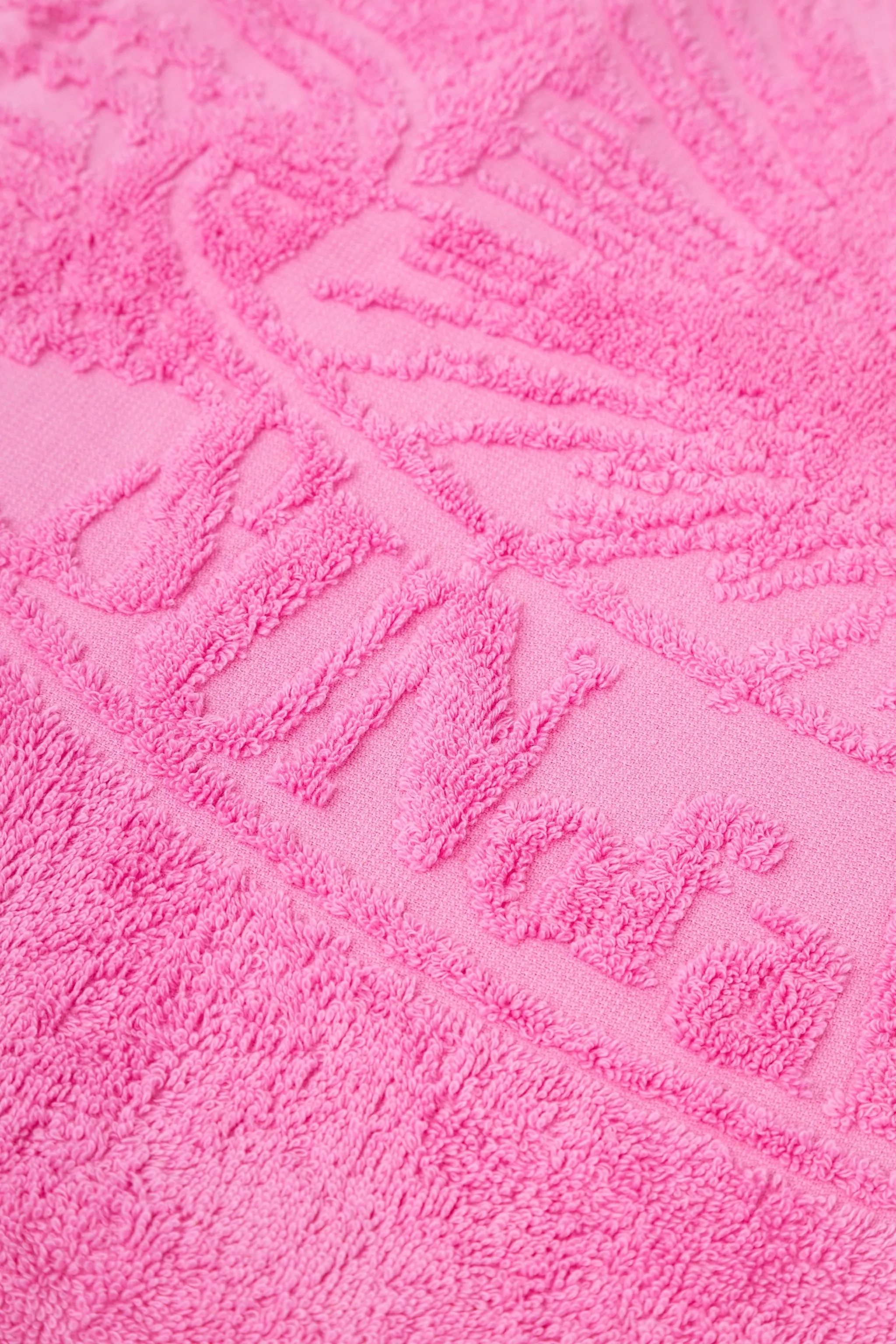 Bubblegum | Monochrome Beach Towel