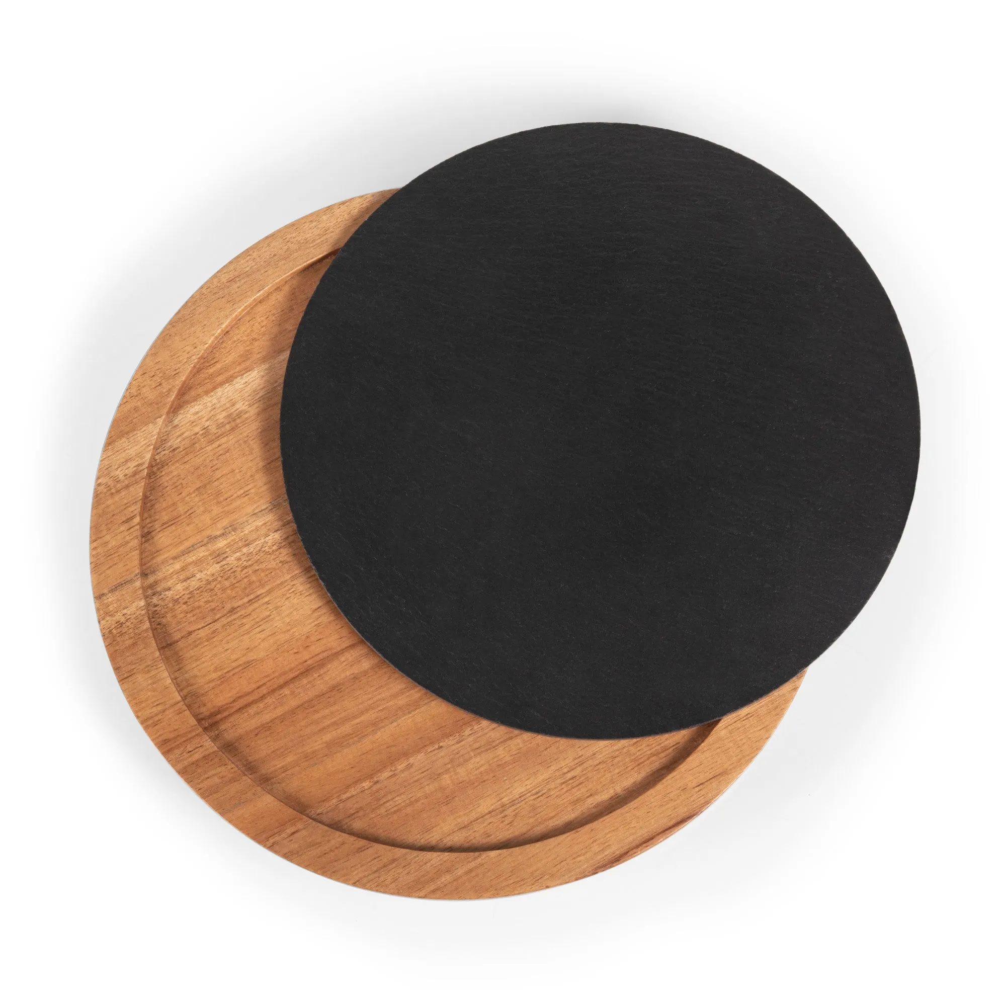 Cal Bears - Insignia Acacia and Slate Serving Board with Cheese Tools