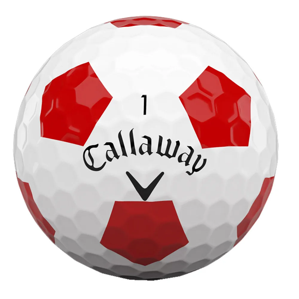 Callaway Chrome Soft Truvis Red Golf Balls - Dozen 2018