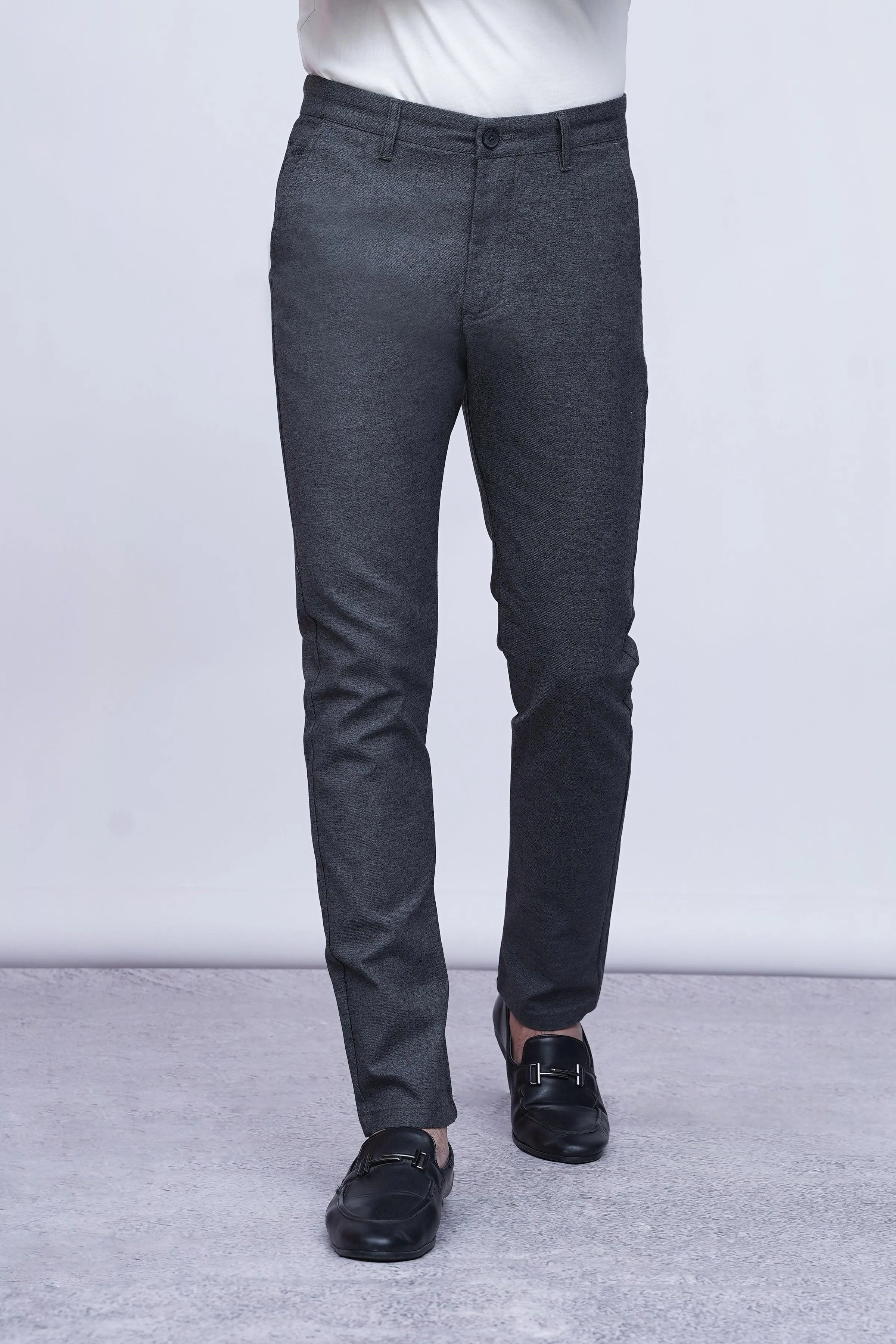 CASUAL PANT CROSS POCKET  CHARCOAL