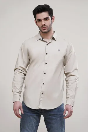 CASUAL SHIRT BEIGE