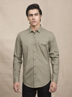 CASUAL SHIRT KHAKI