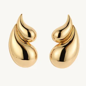 Chic Teardrop Stud Earrings