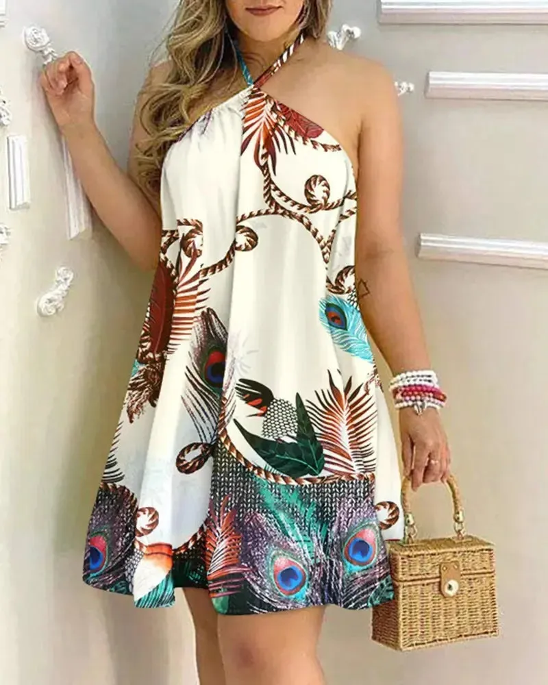 Chic Tropical Dress