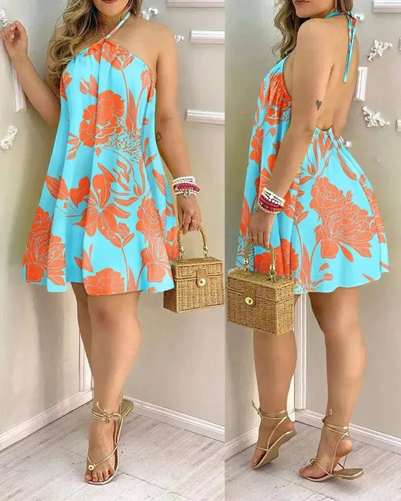 Chic Tropical Dress