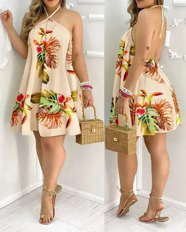 Chic Tropical Dress