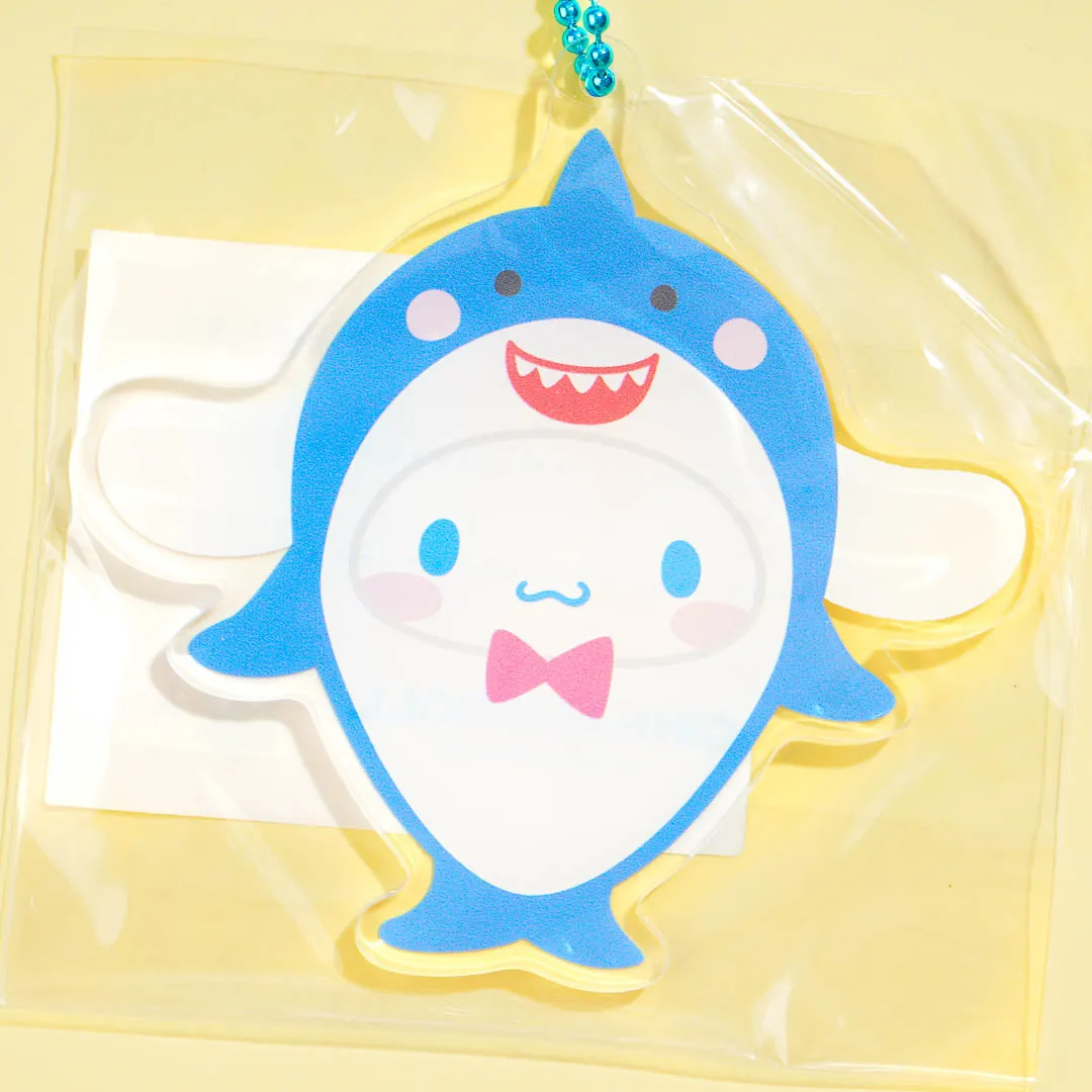 Cinnamoroll Shark Outfit Charm