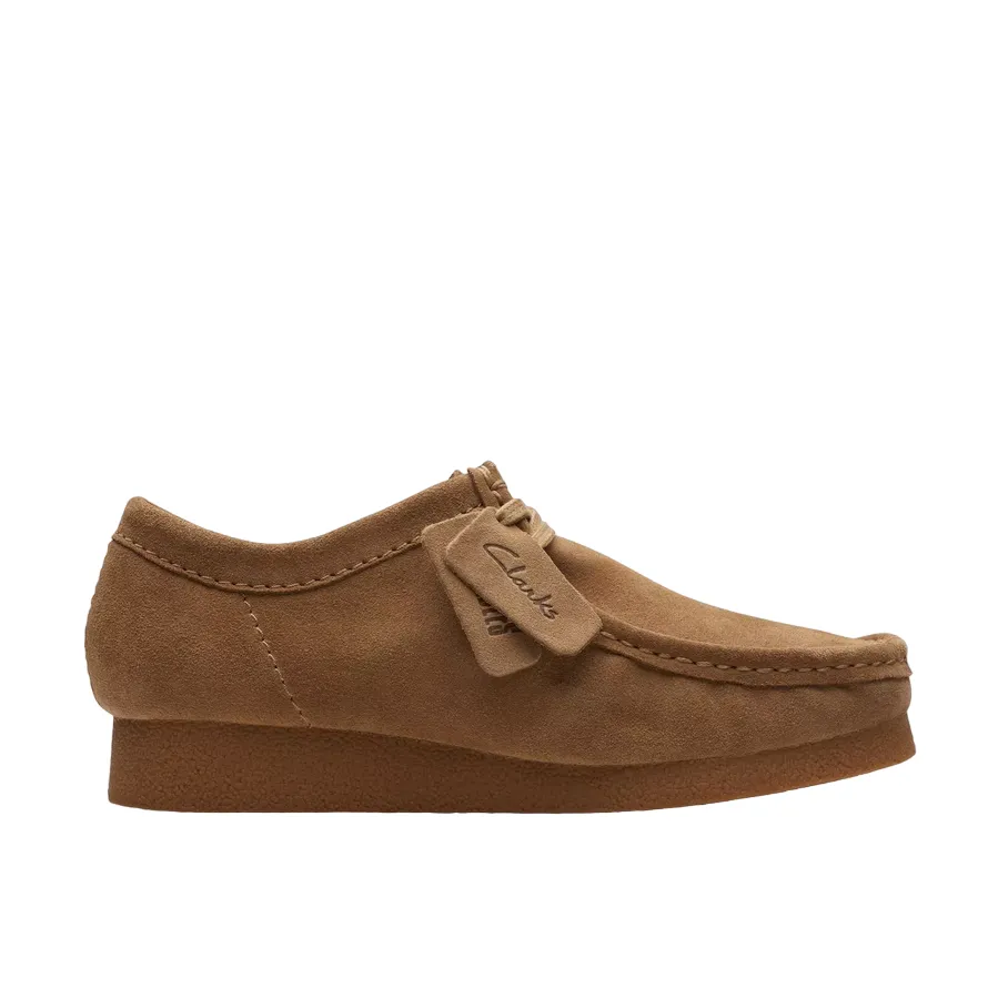 Clarks scarpa casual da uomo Wallabee Evo 26172821 sabbia scura