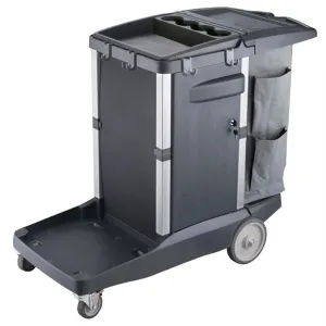 Cleaning Oates JC-3000ZXA Platinum Janitors Cart Simplicity