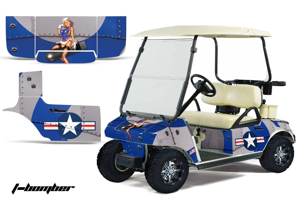 Club Car Golf Cart Graphics (1983-2014)