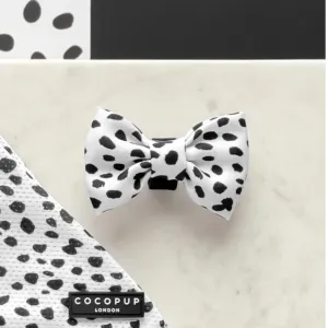 Cocopup London - Monochrome Spots - Bow Tie