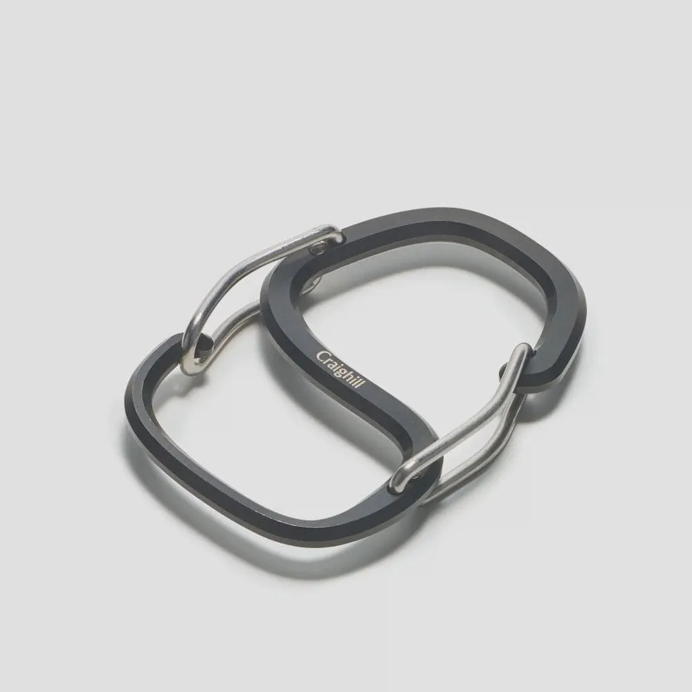 Craighill Coachwhip Carabiner | Black