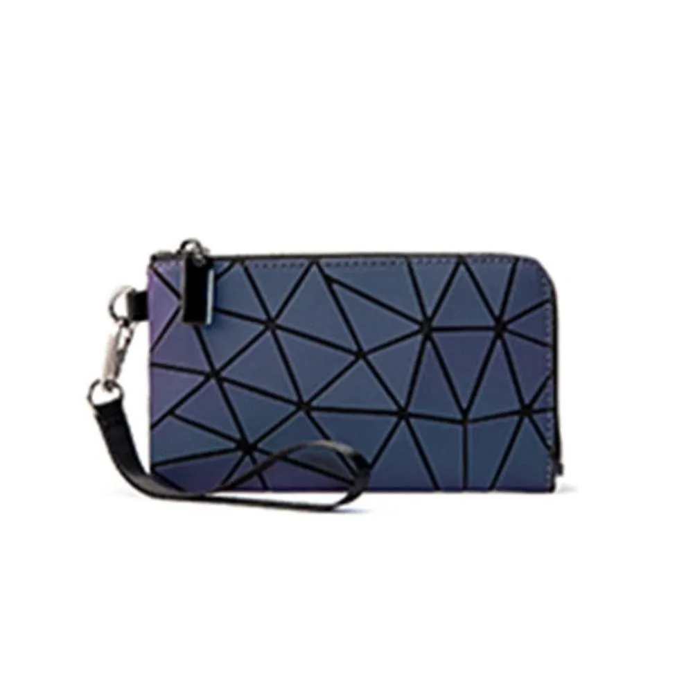 Cross-body Set Purse Geometric Luminous Reflective Backpack