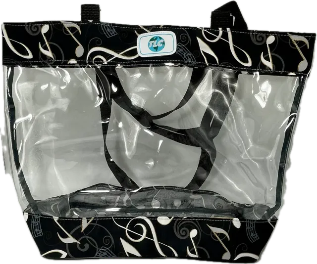 CST- Musicality Clear Stadium Tote Bag