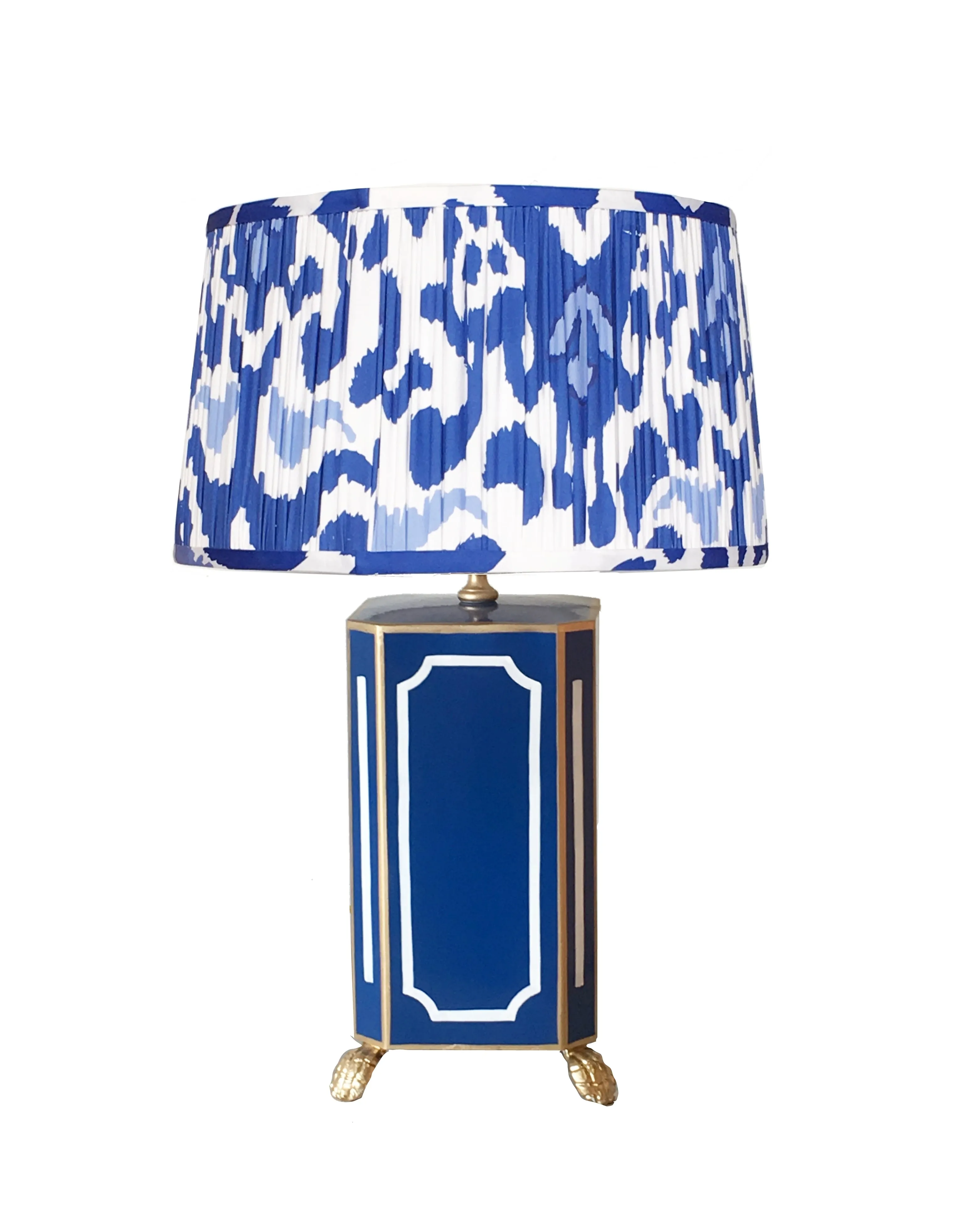 Dana Gibson Devon in Navy Lamp