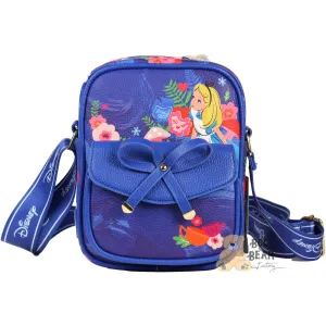 Disney Alice in Wonderland Crossbody Bag Blue Backpacks - $50 - BooBear