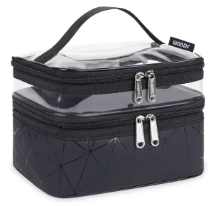 Double Layer Travel Makeup/Toiletry Bag- $15