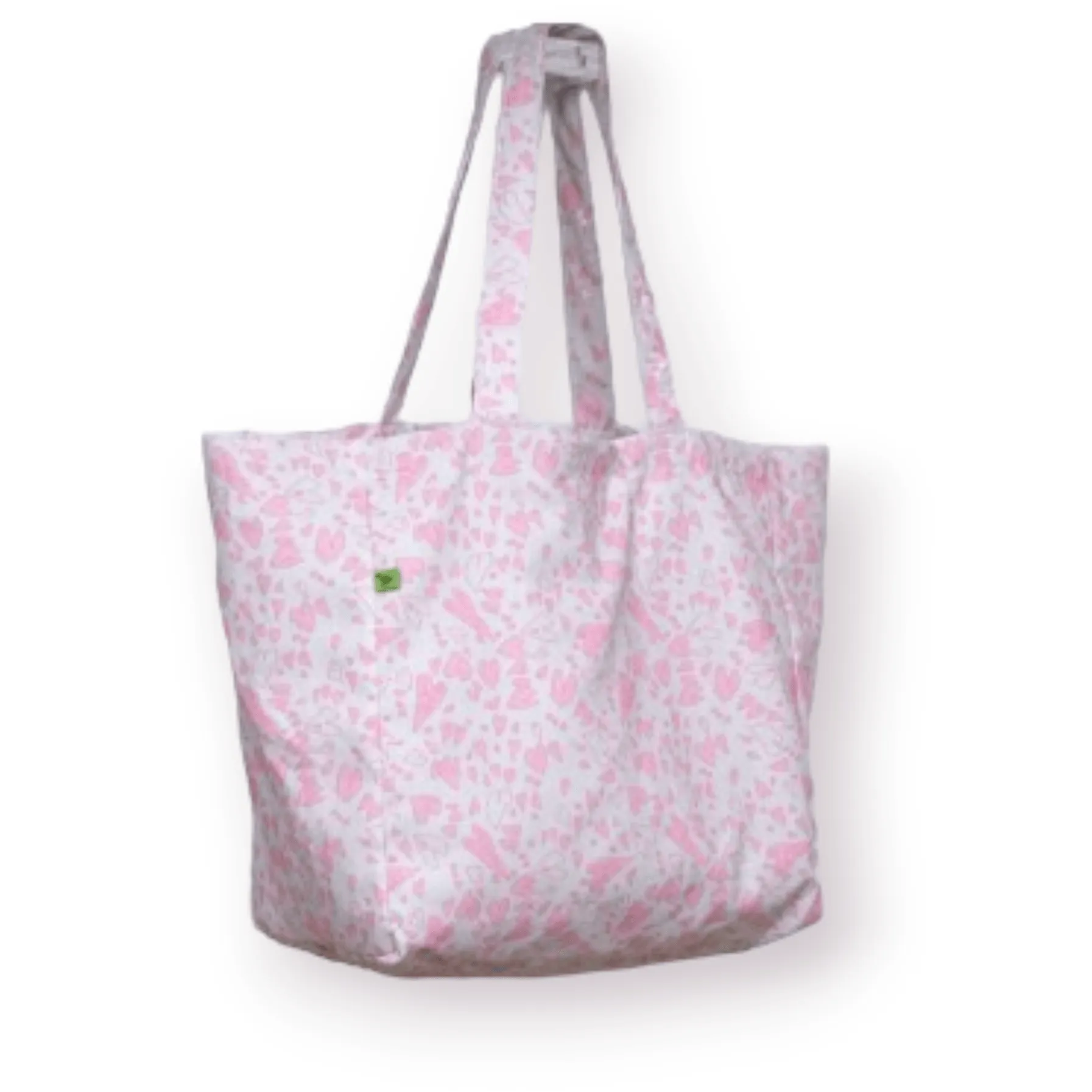 Eco-Chic Hearts Tote