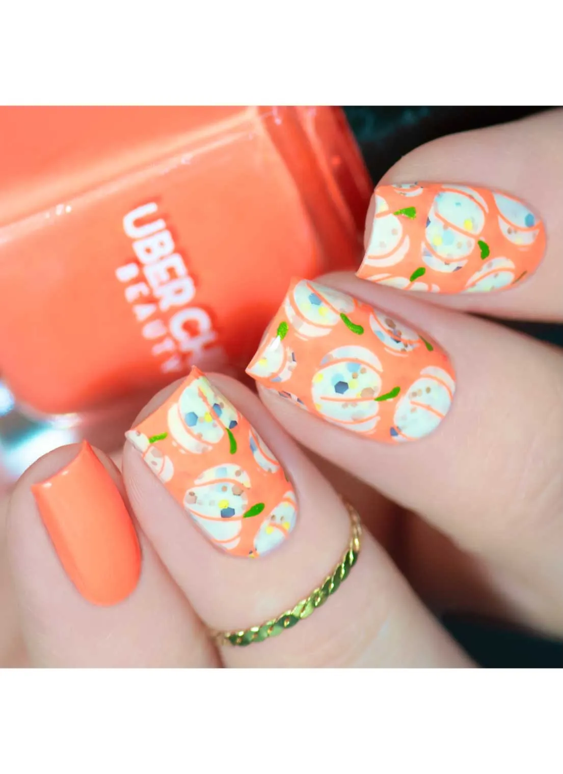 Electric Pumpkin - Stamping Polish - Uber Chic 12ml