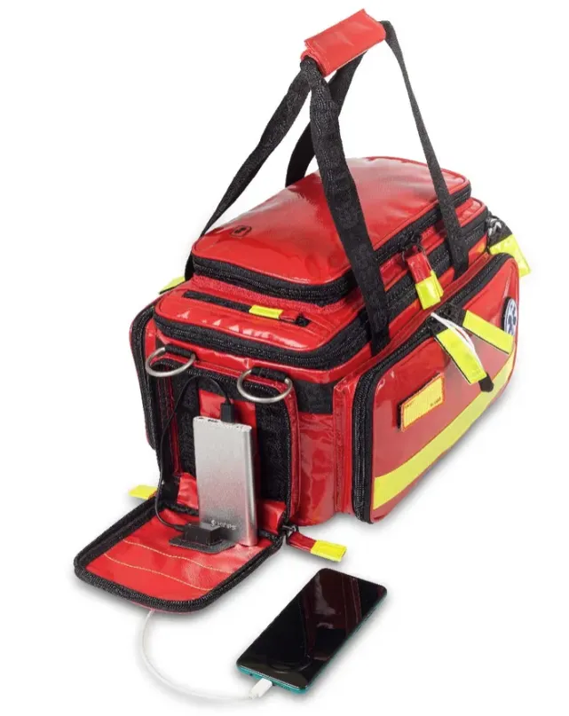 Elite's Flex-Tarp Basic Life Support Emergency Bag - Red