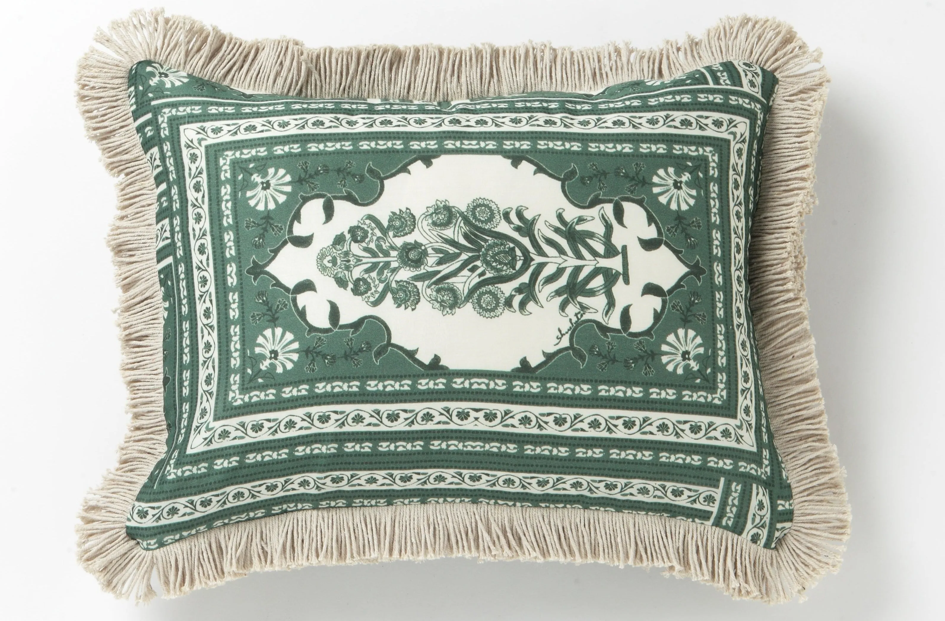 EMERALD Green Throw Pillow