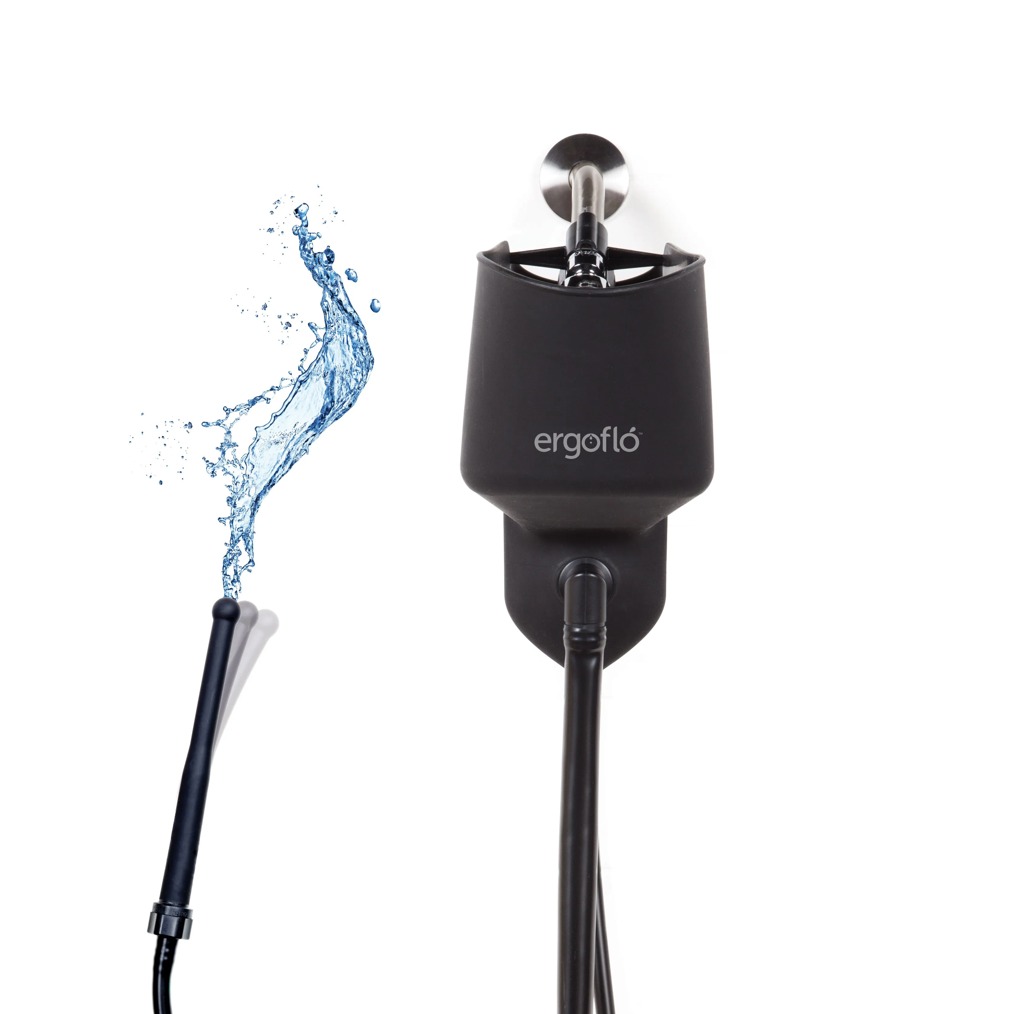 Ergoflo Pro Shower and Travel Fast Set Up Douche for Anal Hygiene