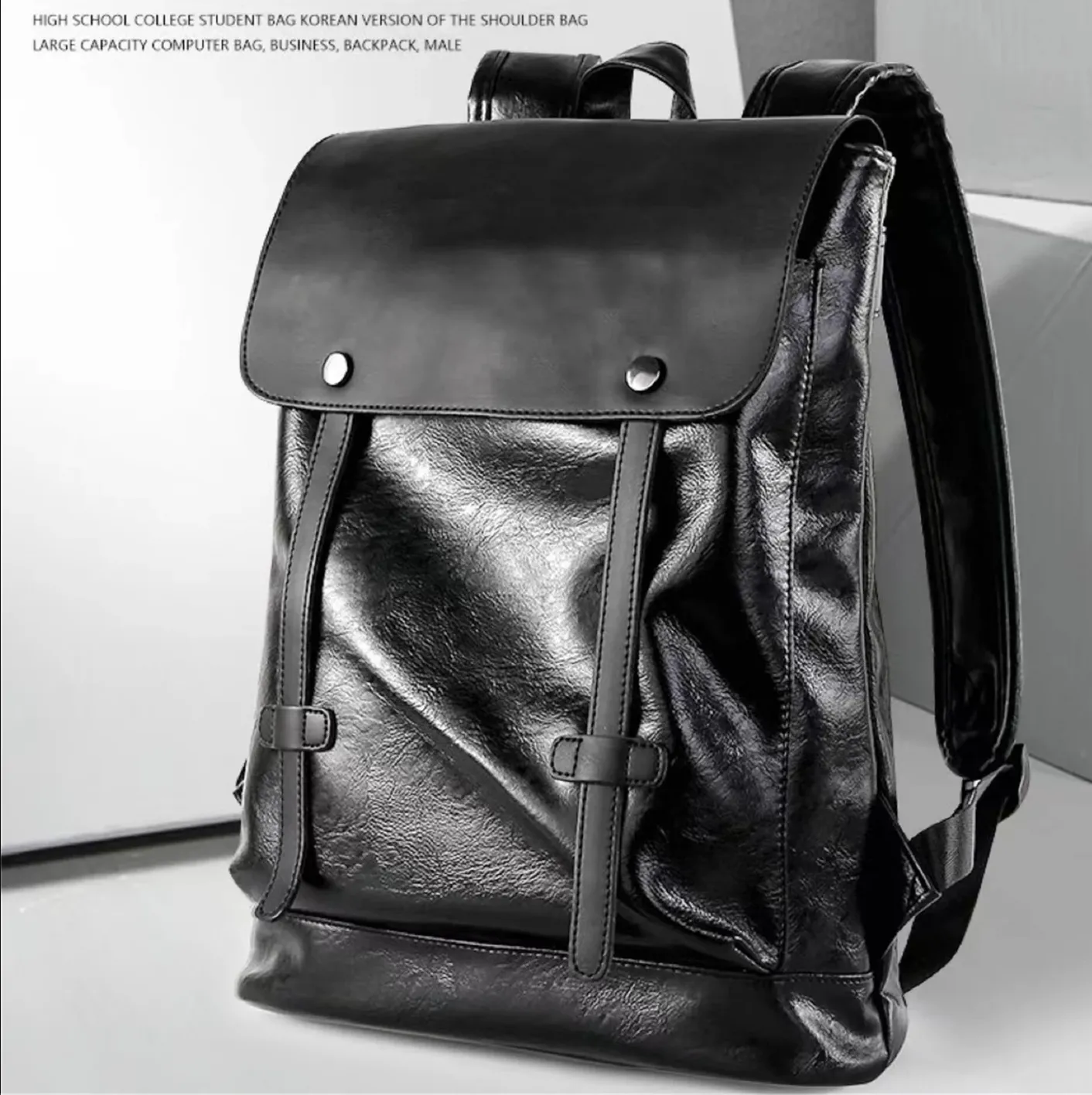 Exotic Leather Large Travel Backpack