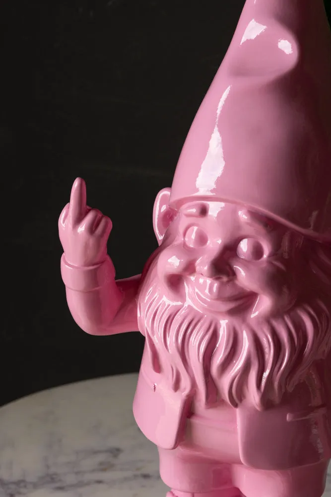 Fabulous Pink Naughty Gnome