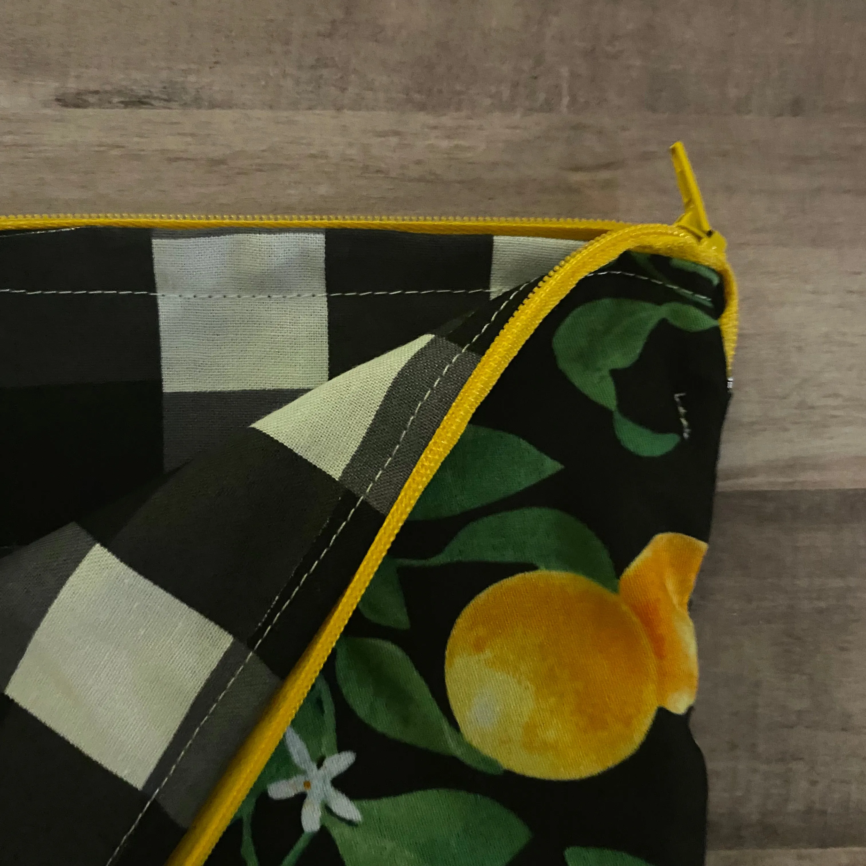 Florida Oranges Small Zipper Bag